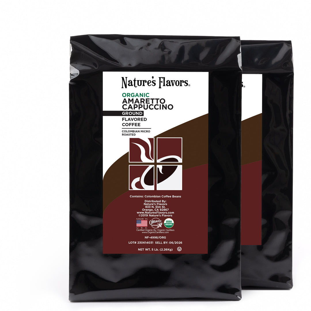 Organic Amaretto Flavored Coffee Beans