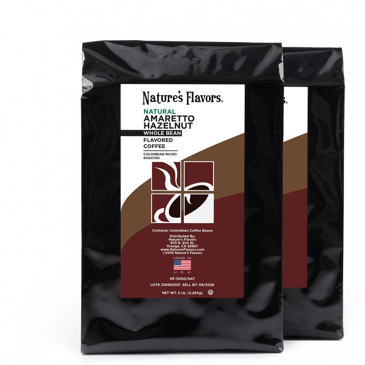 Amaretto Hazelnut Flavored Coffee Beans