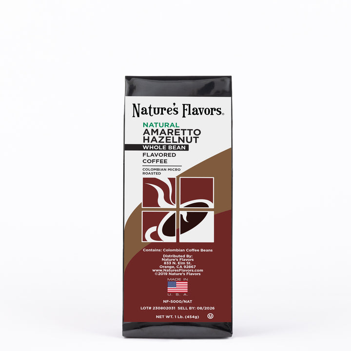 Amaretto Hazelnut Flavored Coffee Beans