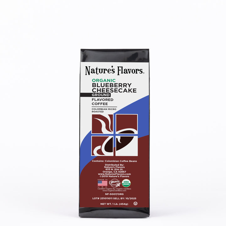 Organic Blueberry Cheesecake Flavored Coffee Beans