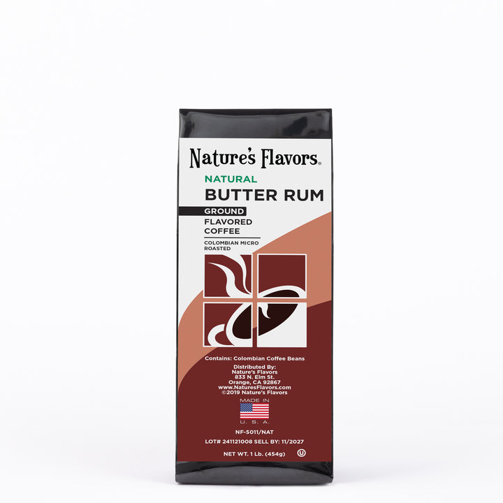 Butter Rum Flavored Coffee Beans