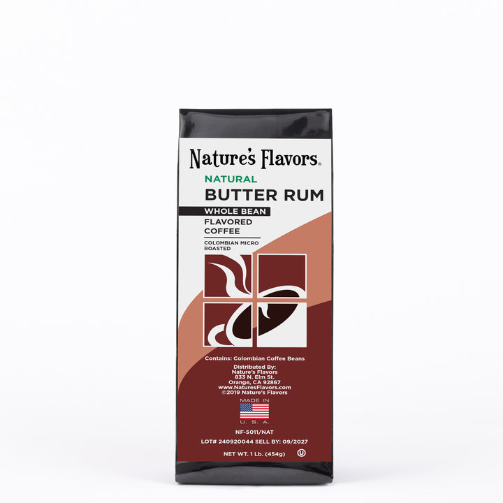 Butter Rum Flavored Coffee Beans