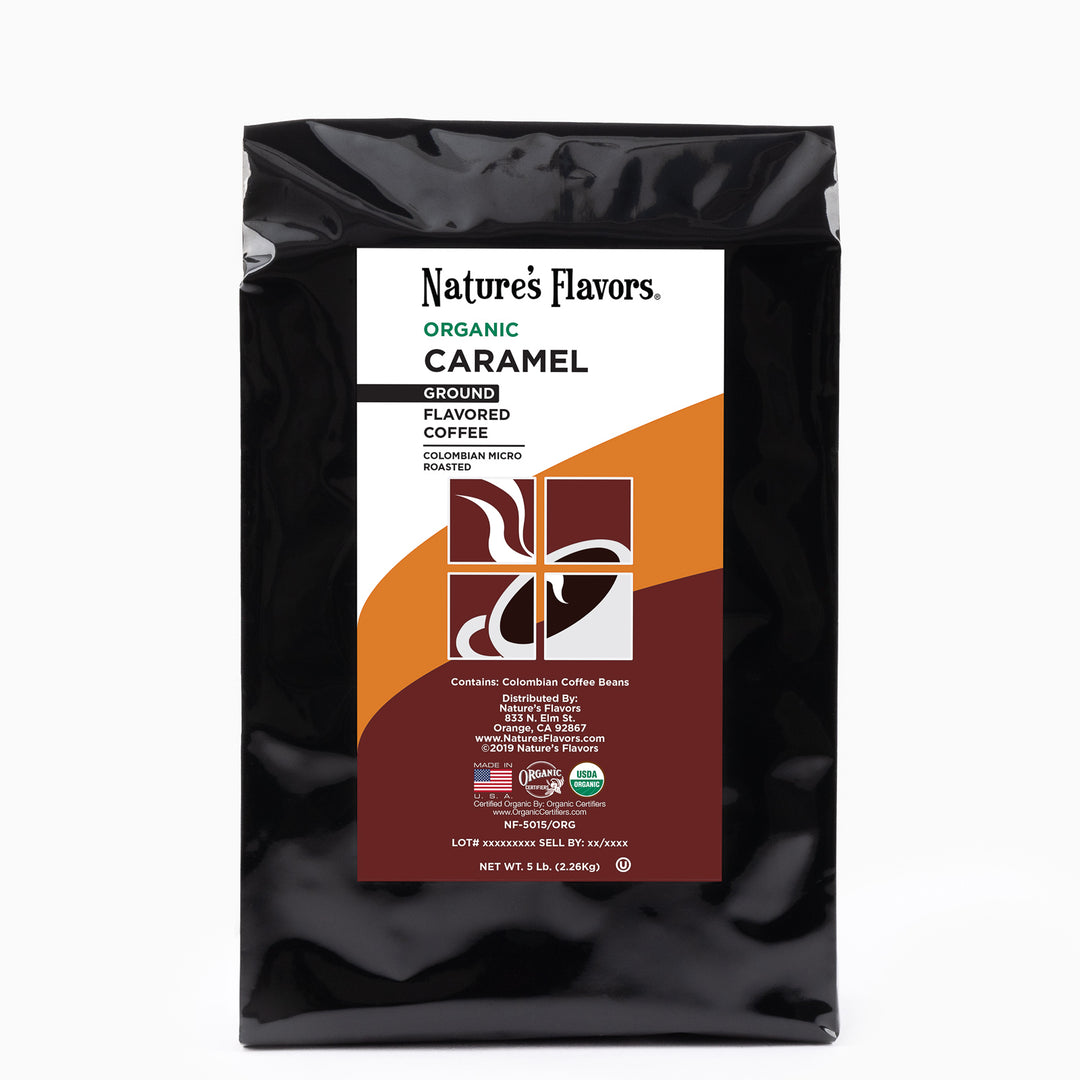 Organic Caramel Flavored Coffee Beans