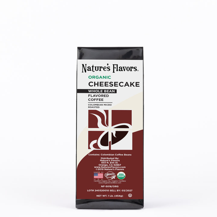 Organic Cheesecake Flavored Coffee Beans