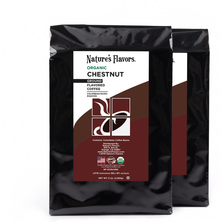 Organic Chestnut Flavored Coffee Beans