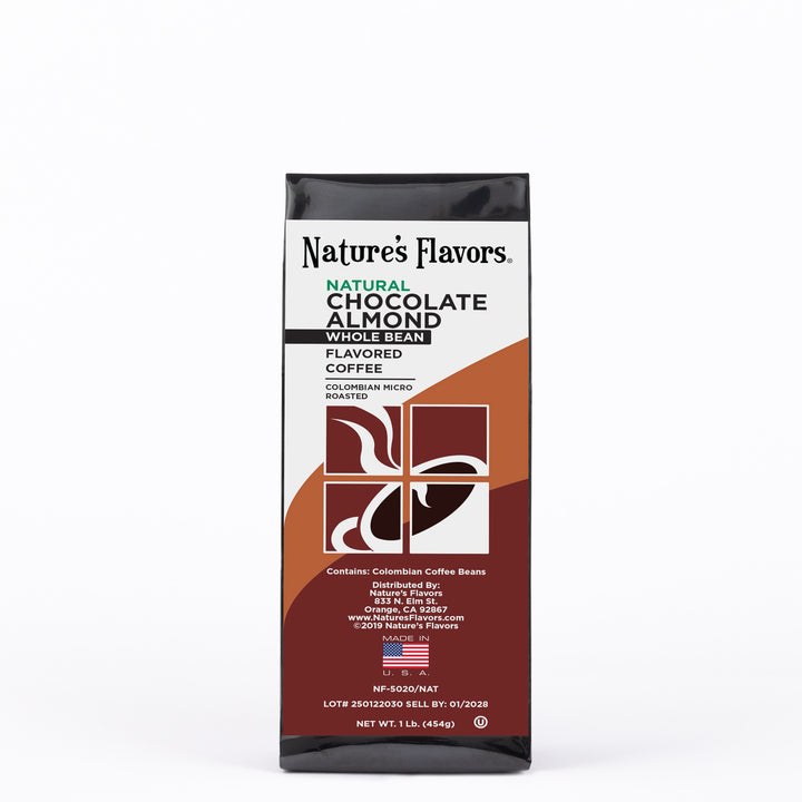 Chocolate Almond Flavored Coffee Beans