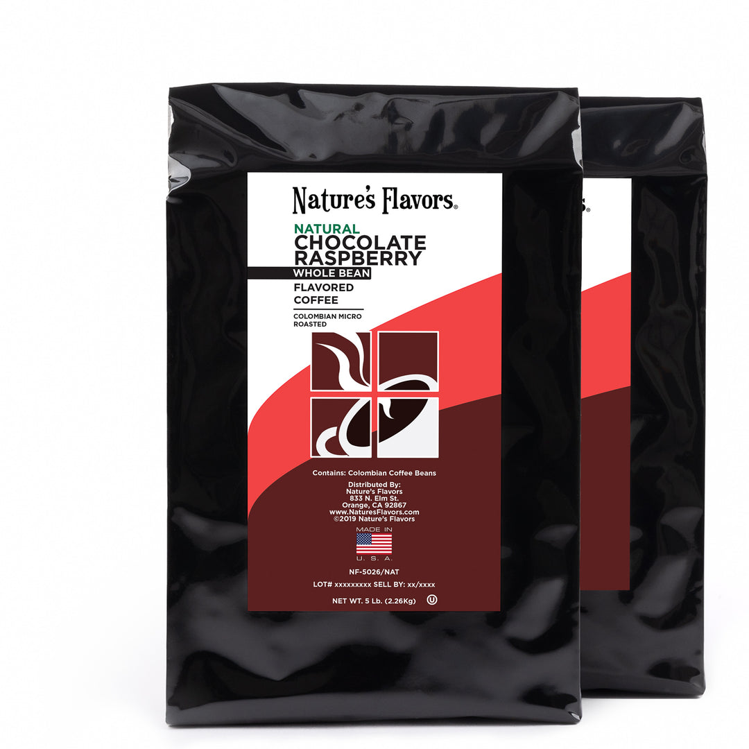 Chocolate Raspberry Flavored Coffee Beans
