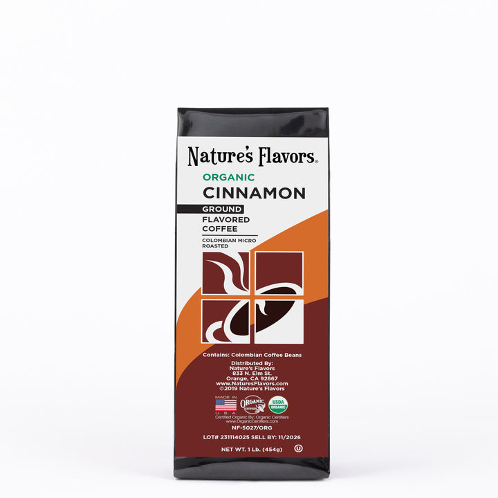 Organic Cinnamon Flavored Coffee Beans