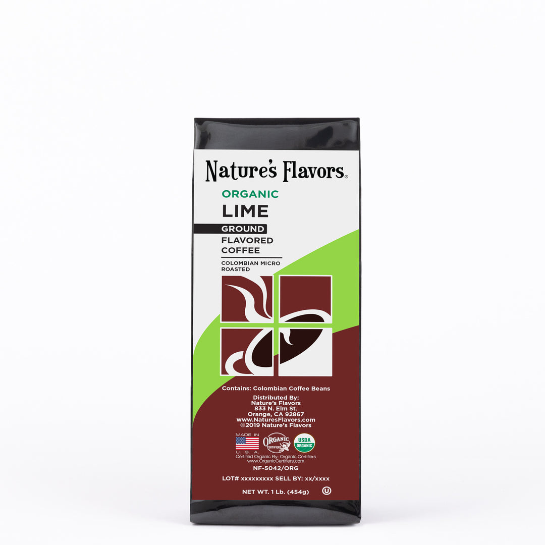 Organic Lime Flavored Coffee Beans