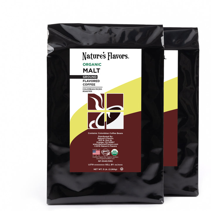 Organic Malt Flavored Coffee Beans