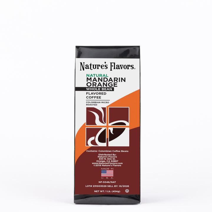 Mandarin Orange Flavored Coffee Beans
