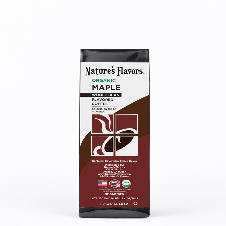 Organic Maple Flavored Coffee Beans