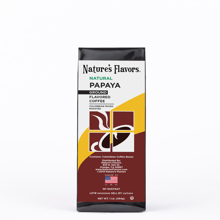 Papaya Flavored Coffee Beans