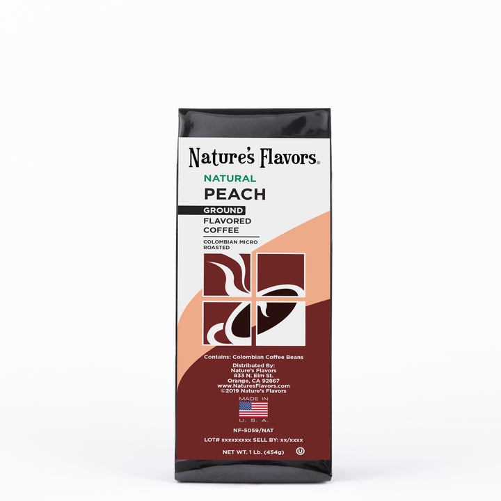 Peach Flavored Coffee Beans
