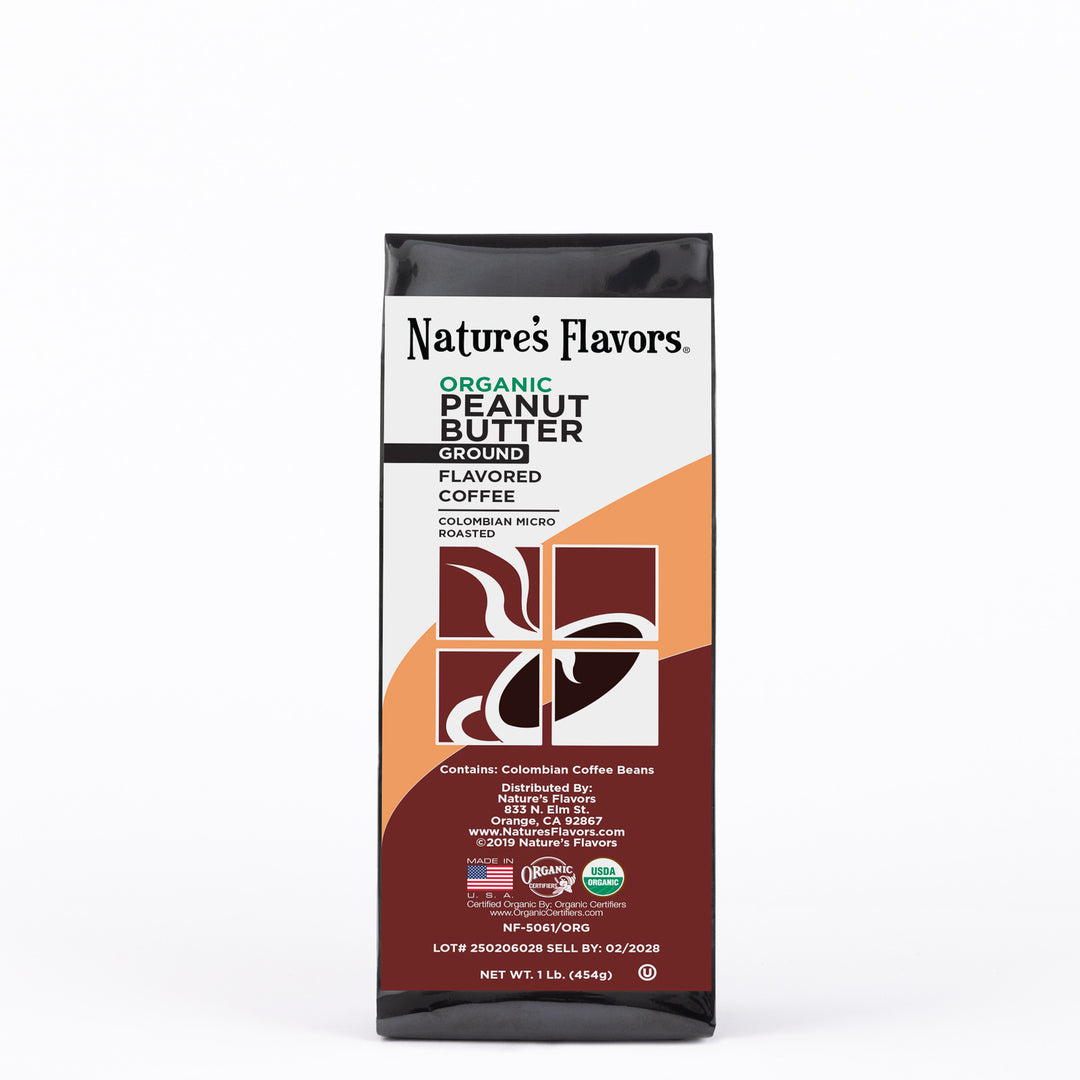 Organic Peanut Butter Flavored Coffee Beans