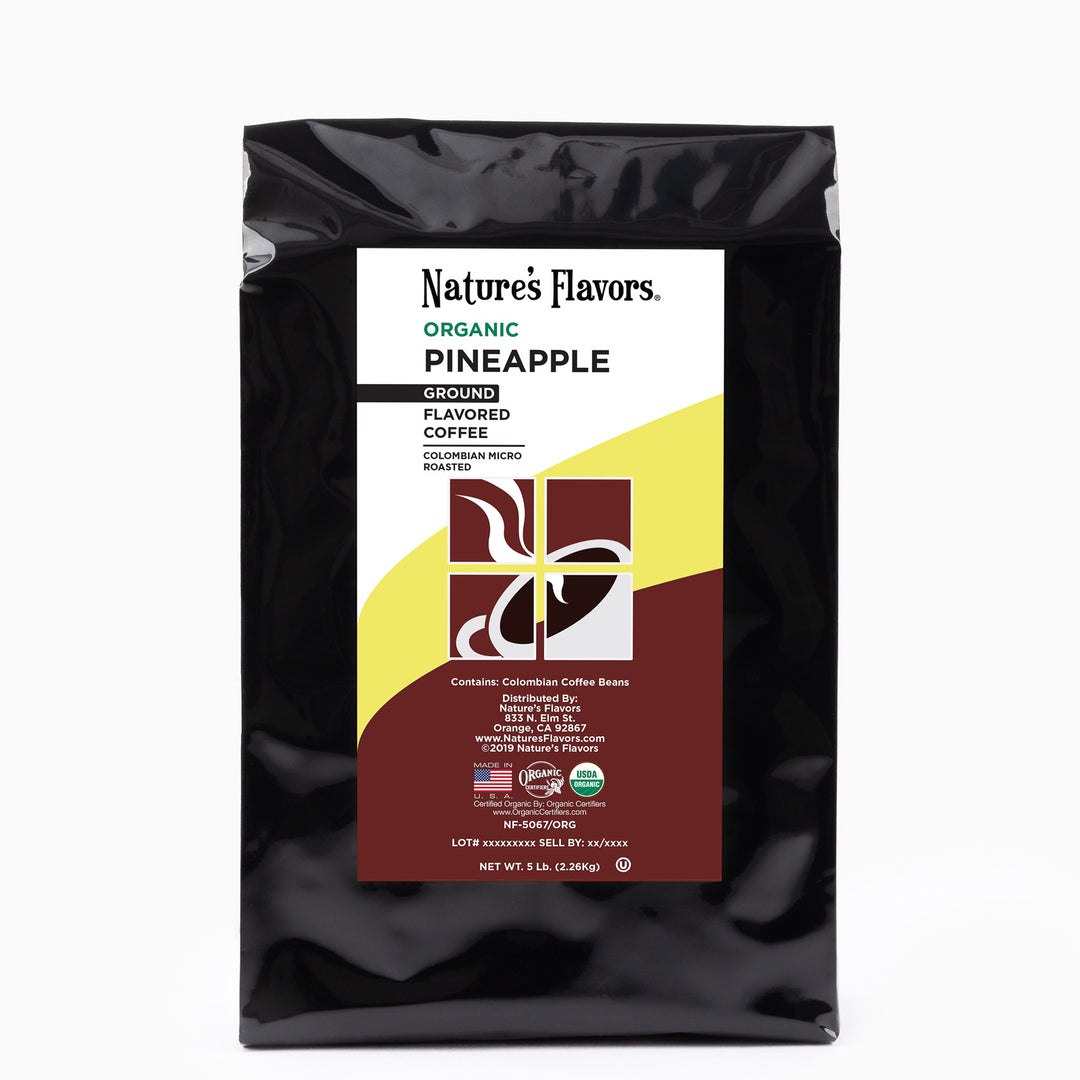 Organic Pineapple Flavored Coffee Beans