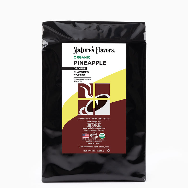Organic Pineapple Flavored Coffee Beans
