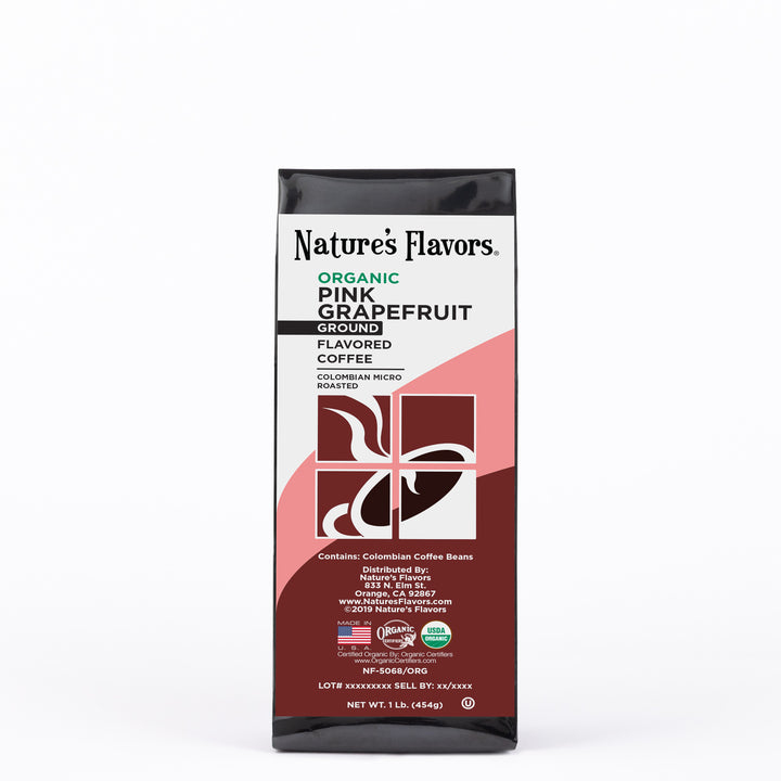 Organic Pink Grapefruit Flavored Coffee Beans