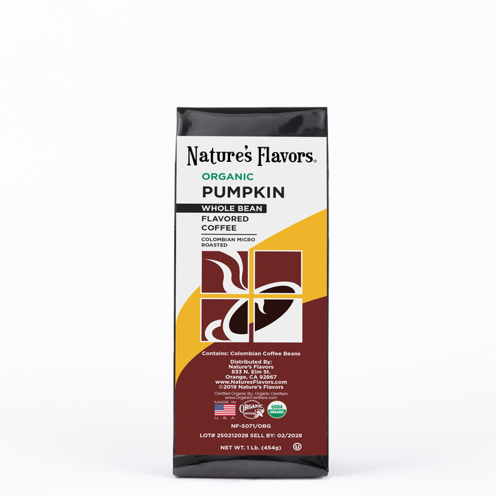 Organic Pumpkin Flavored Coffee Beans