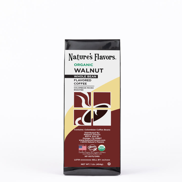 Organic Walnut Flavored Coffee Beans
