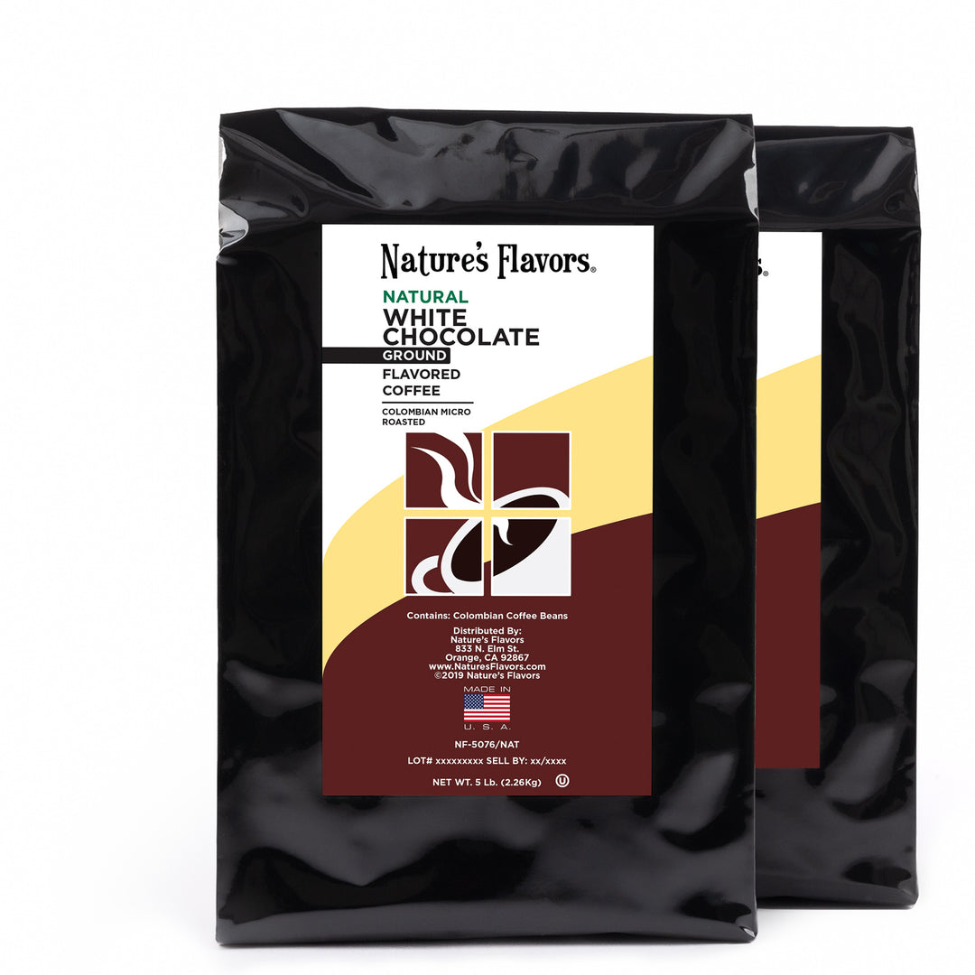 White Chocolate Flavored Coffee Beans