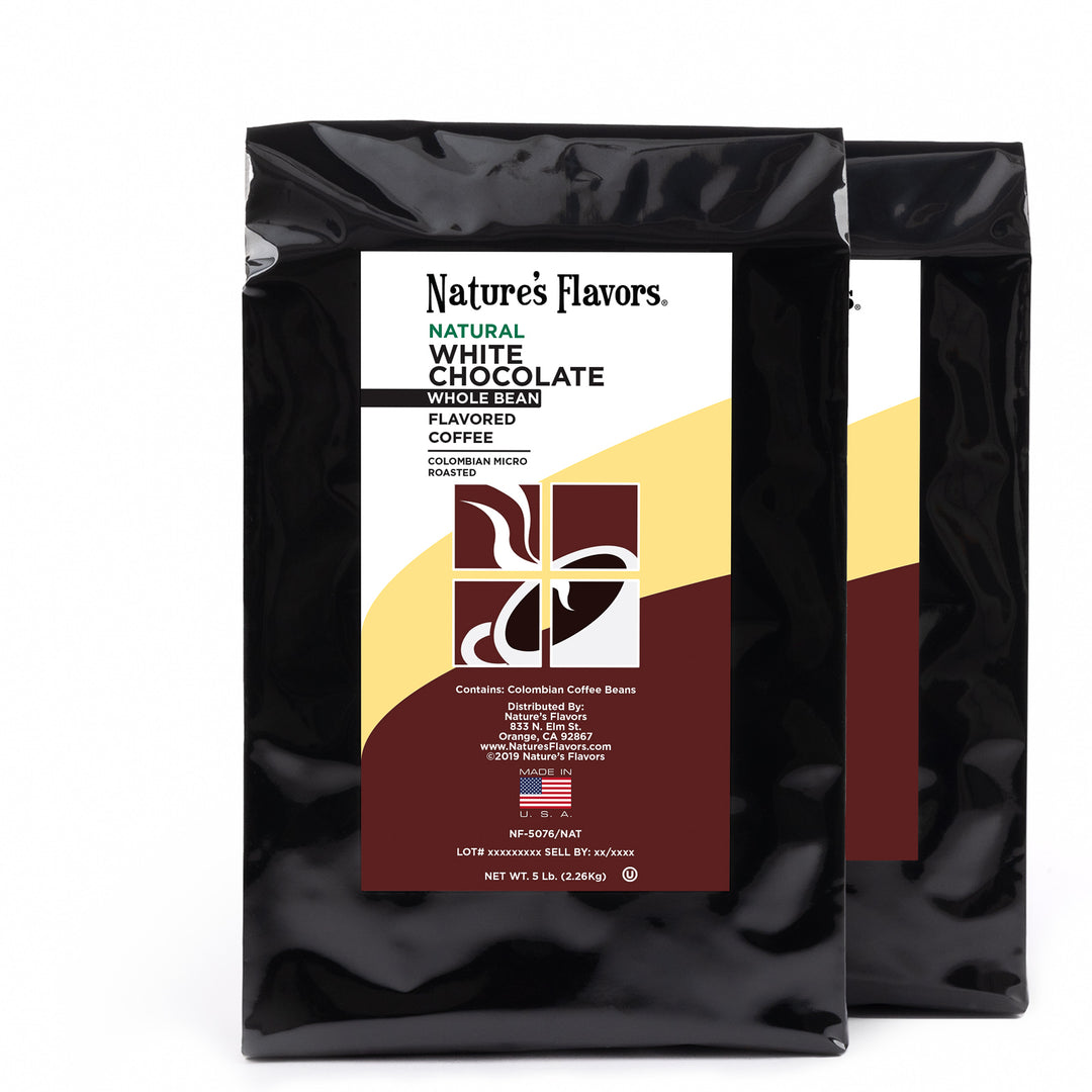 White Chocolate Flavored Coffee Beans