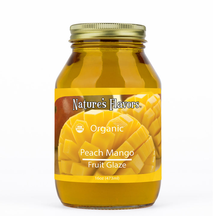 Organic Peach Mango Glaze