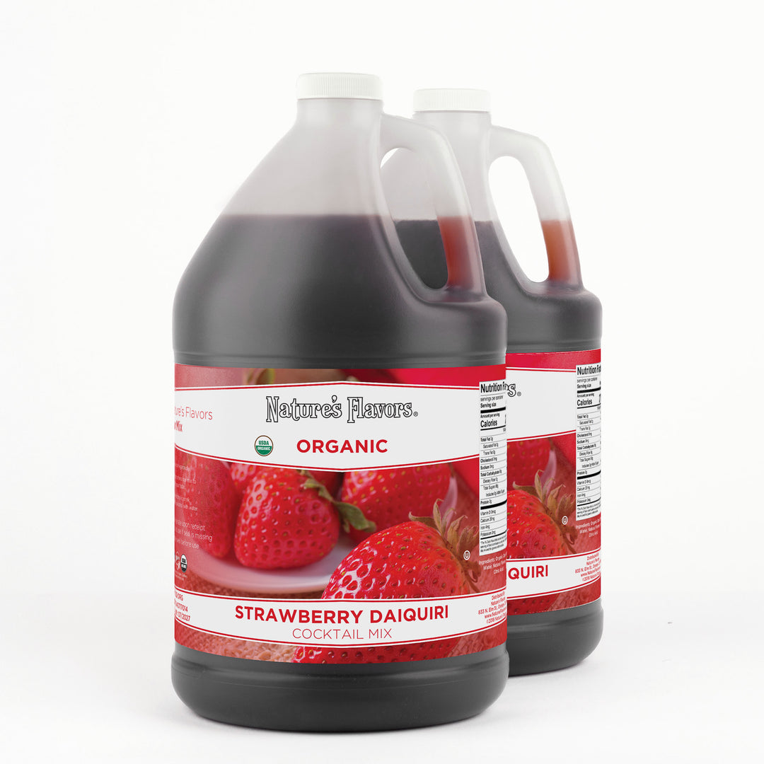 Organic Strawberry Daiquiri Cocktail Mix Syrup