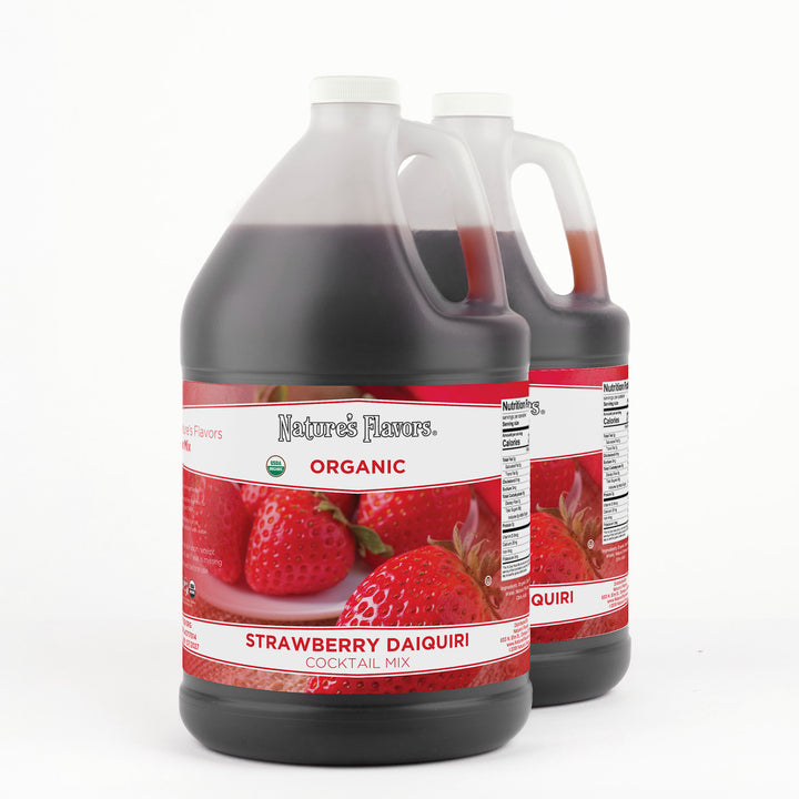 Organic Strawberry Daiquiri Cocktail Mix Syrup