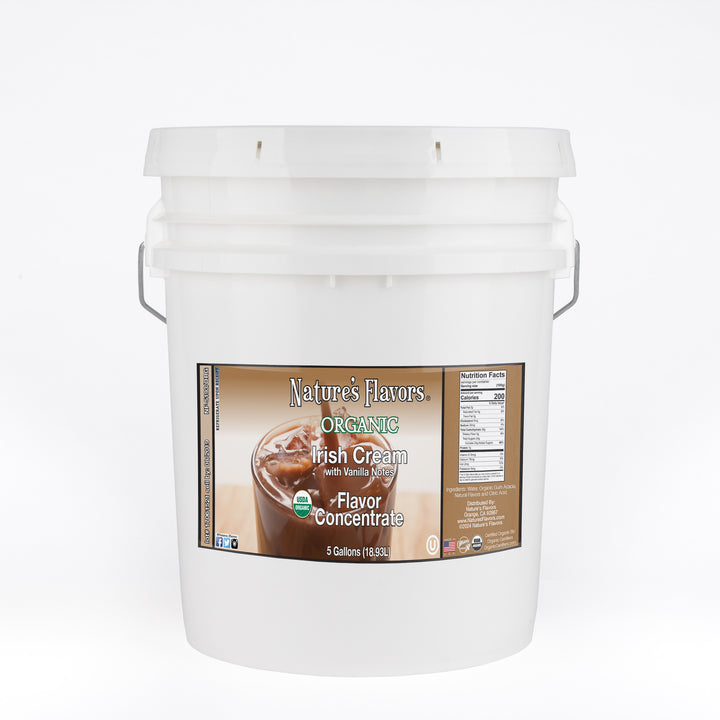 Irish Cream Flavor Concentrate with Vanilla Notes, Organic