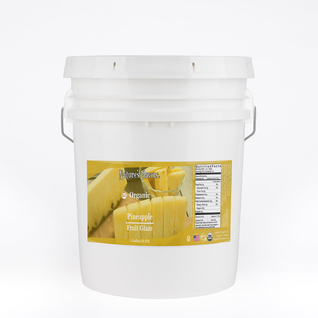 Organic Pineapple Fruit Glaze