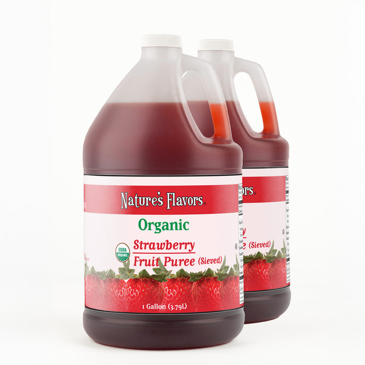 Organic Strawberry Puree (Sieved)