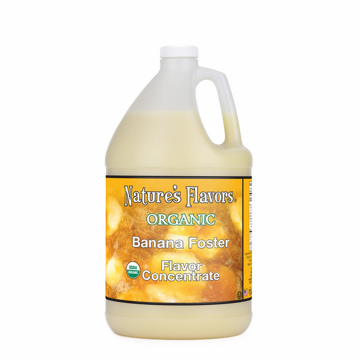 Banana Foster Flavor Concentrate for Beverages, Organic
