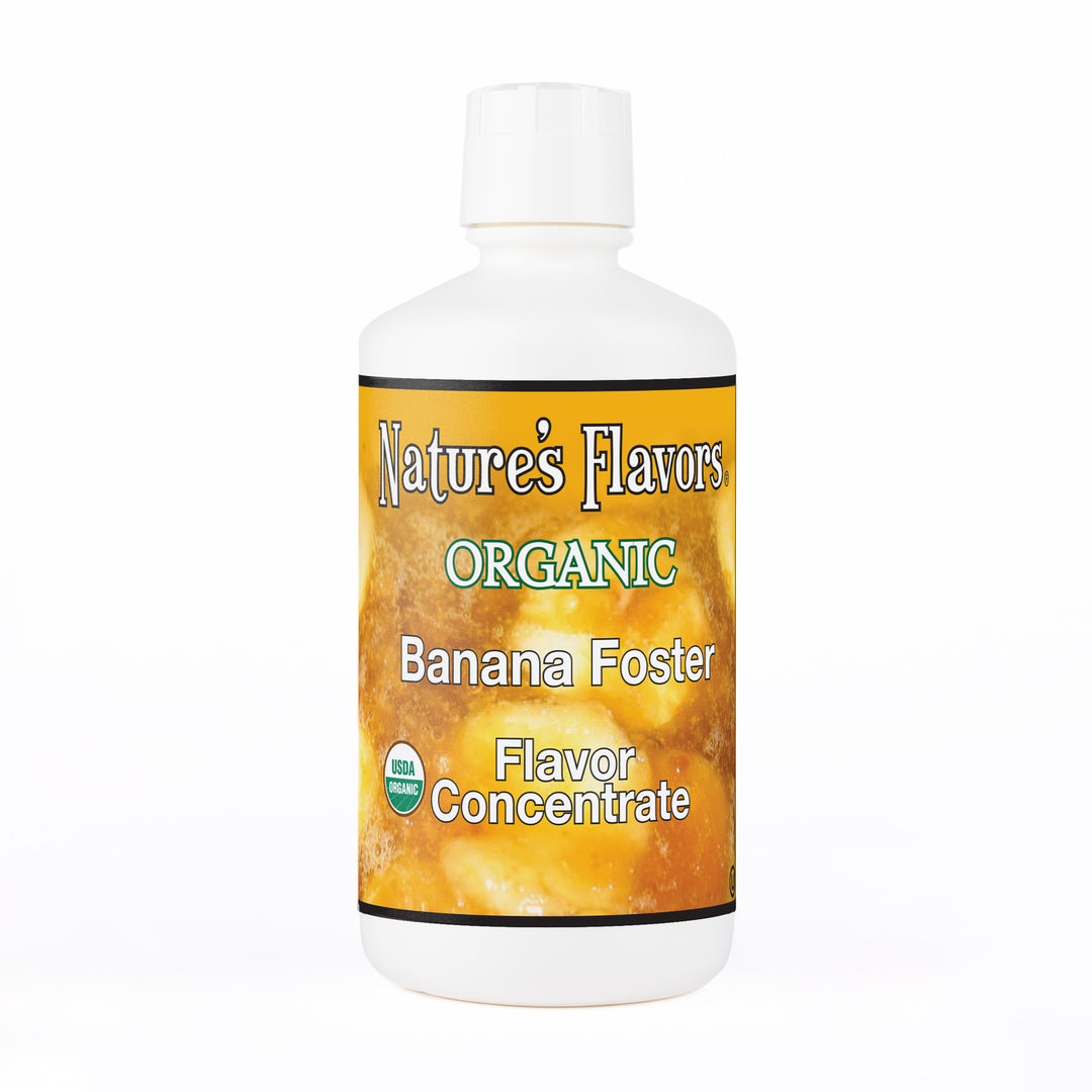 Banana Foster Flavor Concentrate for Beverages, Organic