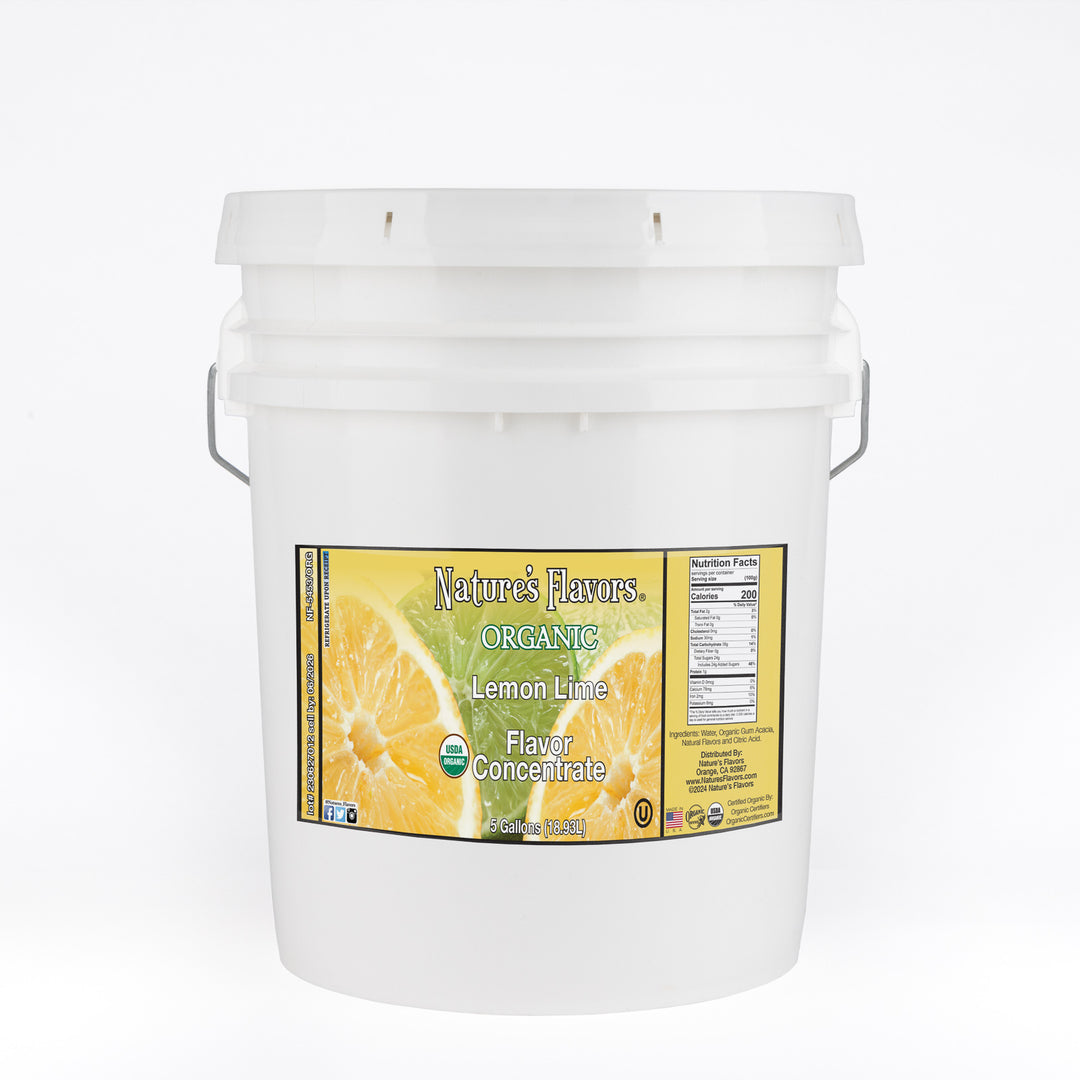 Lemon Lime Flavor Concentrate, Organic