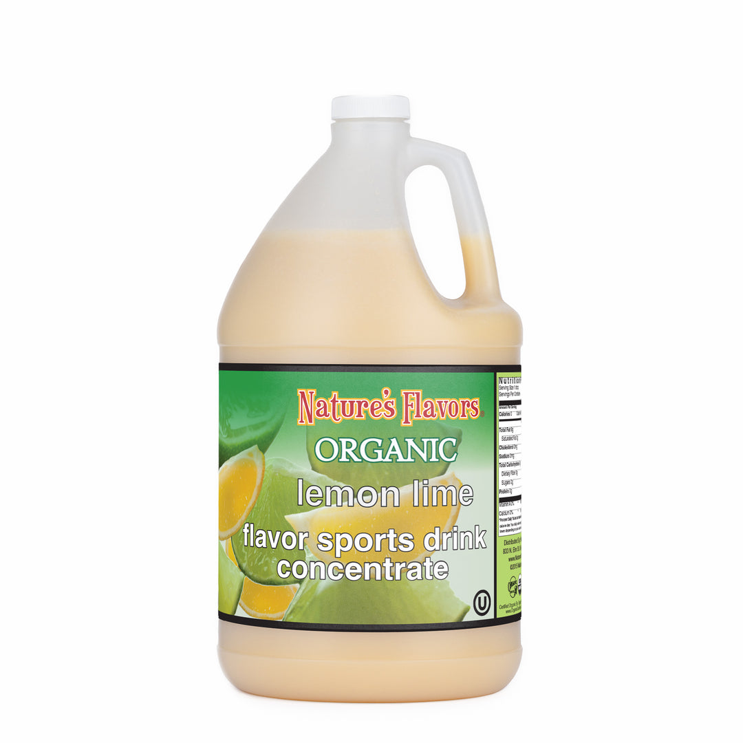 Organic Lemon Lime Flavor Sports Drink Concentrate