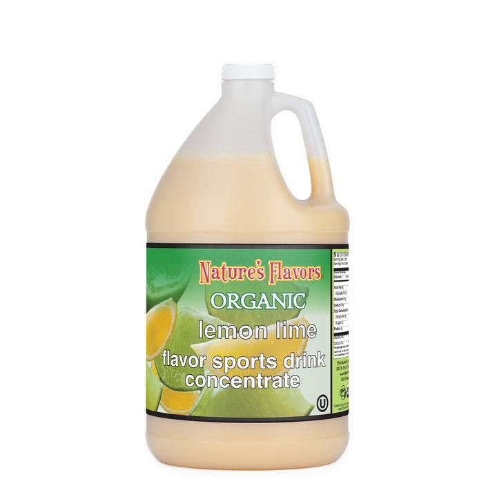 Organic Lemon Lime Flavor Sports Drink Concentrate