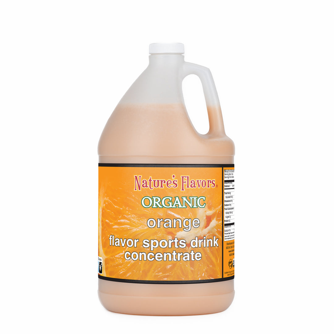Organic Orange Flavor Sports Drink Concentrate