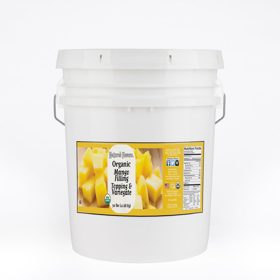 Organic Mango Filling, Topping and Variegate