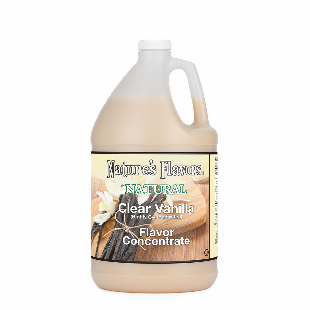 Natural Clear Vanilla Flavor Concentrate (Highly Concentrated), Natural