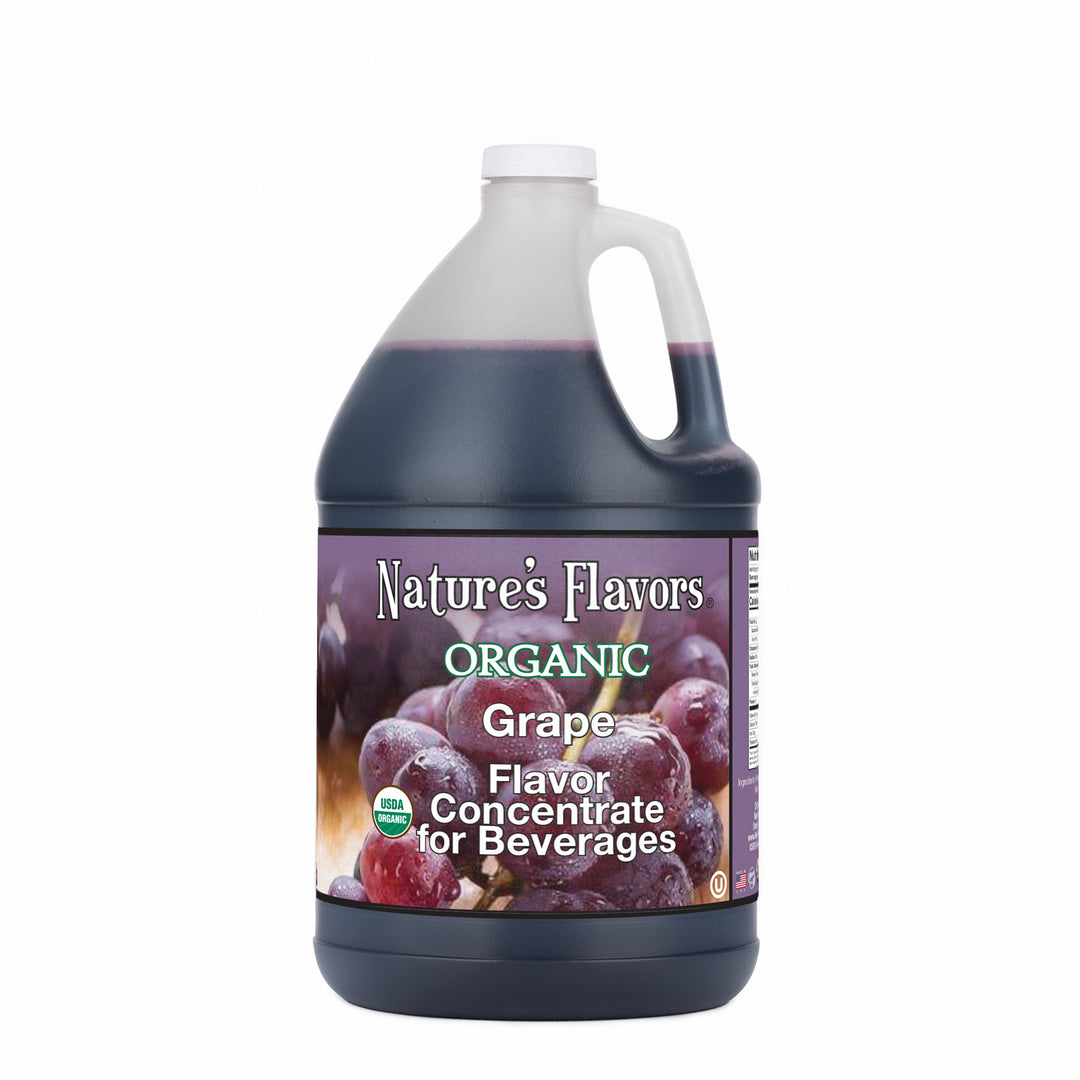 Grape Flavor Concentrate for Beverages, Organic