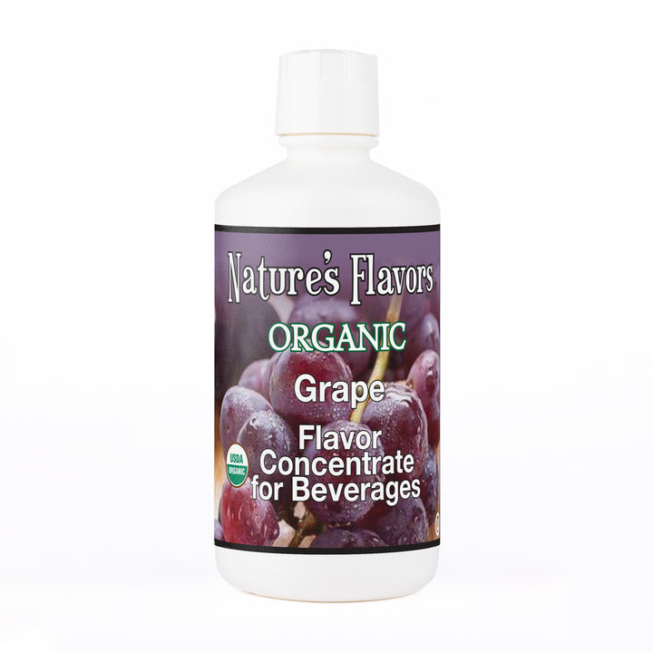 Grape Flavor Concentrate for Beverages, Organic