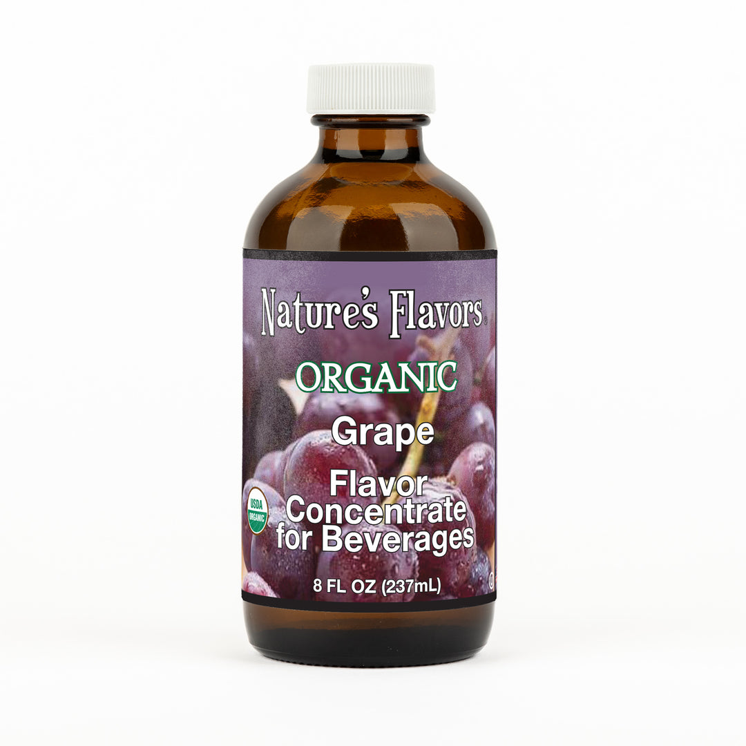 Grape Flavor Concentrate for Beverages, Organic
