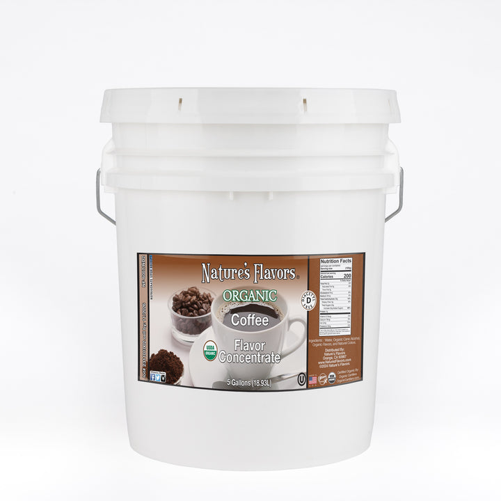 Organic Coffee Flavor Concentrate Without Diacetyl