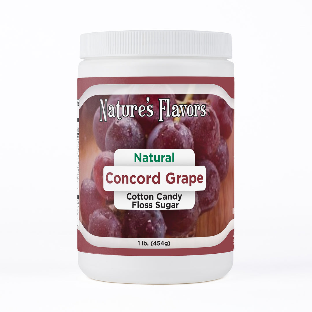 Concord Grape Cotton Candy Floss Sugar