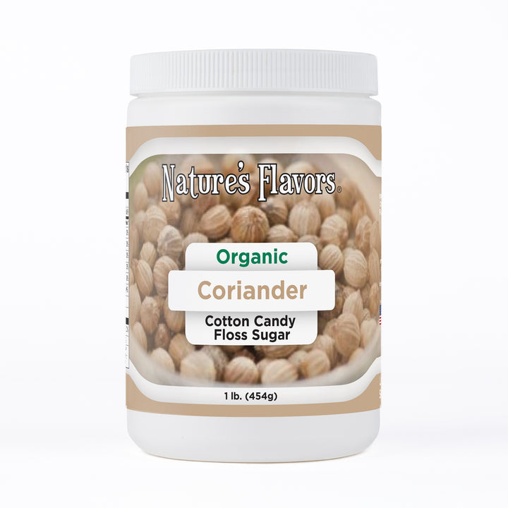 Organic Coriander Cotton Candy Floss Sugar