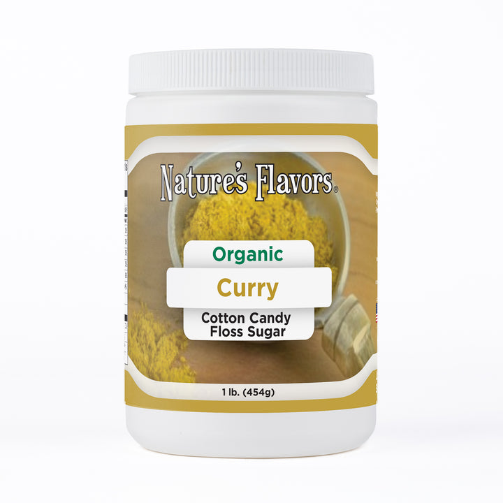 Organic Curry Cotton Candy Floss Sugar