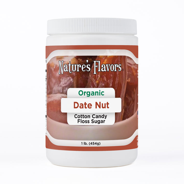 Organic Date Nut Cotton Candy Floss Sugar
