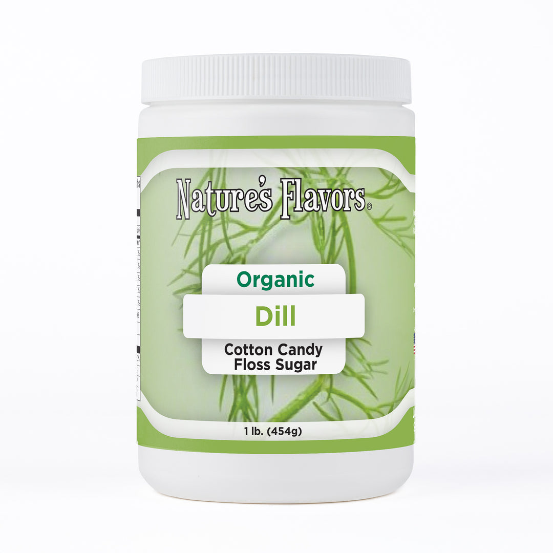 Organic Dill Cotton Candy Floss Sugar
