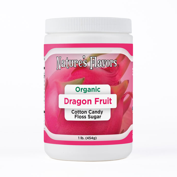 Organic Dragon Fruit Cotton Candy Floss Sugar